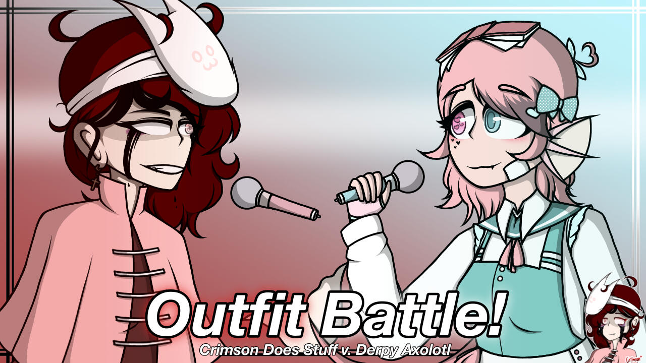 Art for a Youtube thumbnail. Digital.